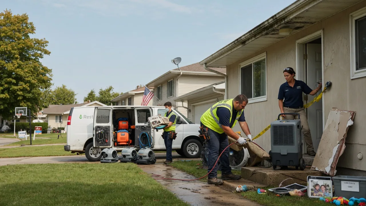 Water Damage Restoration in Tiona, PA near me